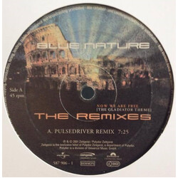 Blue Nature Now We Are Free (The Gladiator Theme) - The Remixes USED VINYL 12INCH 45 RPM