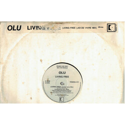 Olu Rowe Living Free USED VINYL 12INCH PROMO 45 RPM