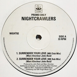 Nightcrawlers Surrender Your Love USED VINYL 12INCH PROMO