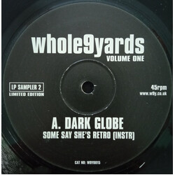 Dark Globe / La Liga Whole9Yards Volume One USED VINYL 12INCH LIMITED EDITION SAMPLER 45 RPM