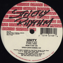 Unity (10) Work It Out VINYL 12" USED