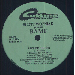 Scott Wozniak / BAMF Lift Me Higher USED VINYL 12INCH 33 S RPM