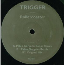 Trigger (3) Rollercoaster USED VINYL 12INCH 33 S RPM