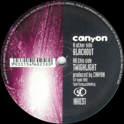 Canyon Blackout / Twighlight USED VINYL 12INCH 45 RPM