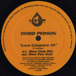Third Person Love Conquers All USED VINYL 12INCH 33 S RPM