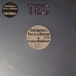 Chris Liberator & D.A.V.E. The Drummer Coke Hakker USED VINYL 12INCH