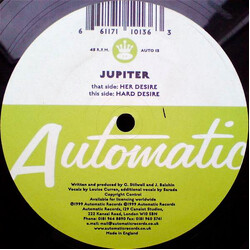 Jupiter (5) Her Desire USED VINYL 12INCH