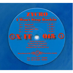 Zycro I Won't Stop Rockin' USED VINYL 12INCH 45 RPM