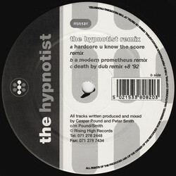 The Hypnotist The Hypnotist Remix USED VINYL 12INCH 45 RPM