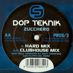 Dop Teknik Zucchero USED VINYL 12INCH