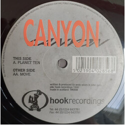 Canyon Planet Ten / Move USED VINYL 12INCH