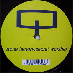 Stone Factory Secret Worship USED VINYL 12INCH 33 S RPM