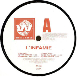 L'Infamie The Damned USED VINYL 12INCH 45 RPM