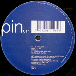 C.J.D. Project Here I Come USED VINYL 12INCH