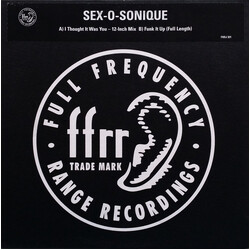 Sex-O-Sonique I Thought It Was You USED VINYL 12INCH 45 RPM PROMO