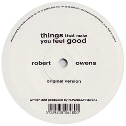 Robert Owens Things That Make You Feel Good USED VINYL 12INCH 45 RPM