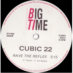 Cubic 22 Rave The Reflex USED VINYL 12INCH