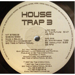 Housetrap House Trap 3 USED VINYL 12INCH