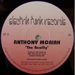 Anthony Moriah The Reality USED VINYL 12INCH
