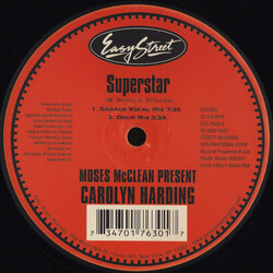 Moses McClean / Carolyn Harding Superstar USED VINYL 12INCH 33 S RPM