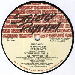 Madd Noise The Pinnacle EP USED VINYL 12INCH EP 33 S RPM