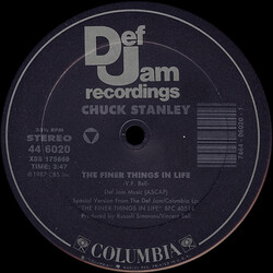 Chuck Stanley The Finer Things In Life USED VINYL 12INCH 33 S RPM SINGLE
