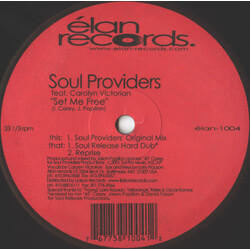 Soul Providers / Carolyn Victorian Set Me Free USED VINYL 12INCH 33 S RPM