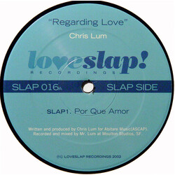 Chris Lum Regarding Love USED VINYL 12INCH