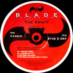 Kraft Candid / Stab 2 Def USED VINYL 12INCH 45 RPM