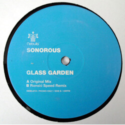 Sonorous Glass Garden USED VINYL 12INCH 45 RPM PROMO