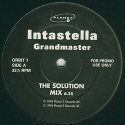 Intastella Grandmaster USED VINYL 12INCH PROMO