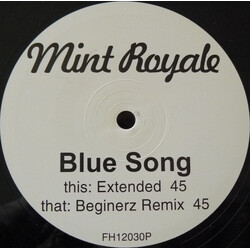 Mint Royale Blue Song USED VINYL 12INCH 45 RPM PROMO