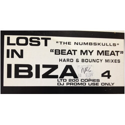 The Numbskulls Beat My Meat USED VINYL 12INCH LIMITED EDITION PROMO WHITE LABEL