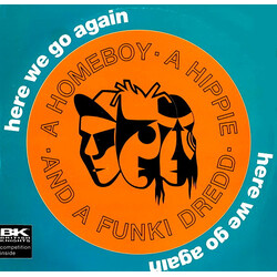 A Homeboy, A Hippie & A Funki Dredd Here We Go Again USED VINYL 12INCH 45 RPM