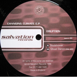 Eruption (2) Changing Climate E.P USED VINYL 12INCH EP