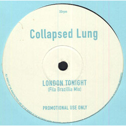 Collapsed Lung London Tonight USED VINYL 12INCH PROMO