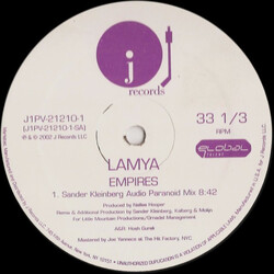 Lamya Empires USED VINYL 12INCH 33 S RPM
