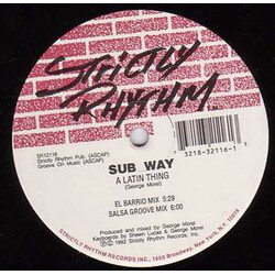 Sub Way A Latin Thing USED VINYL 12INCH 33 S RPM