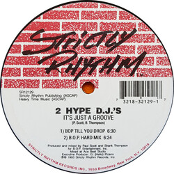 2 Hype D.J.'s It's Just A Groove USED VINYL 12INCH 33 S RPM