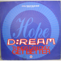 D:Ream Things Can Only Get Better USED VINYL 12INCH 33 S RPM STEREO