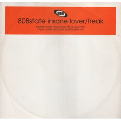 808 State Insane Lover / Freak USED VINYL 12INCH 33 S RPM PROMO STEREO