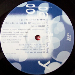 Mark Kavanagh Bad Boy USED VINYL 12INCH