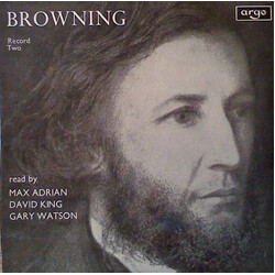 Robert Browning / Max Adrian / David King (2) / Gary Watson (2) Browning (Record Two) Vinyl LP USED