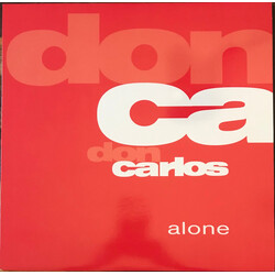 Don Carlos Alone USED VINYL 12INCH 33 S RPM 45 RPM REMASTERED REPRESS STEREO