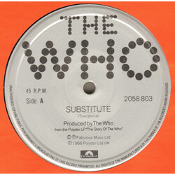 The Who Substitute USED VINYL 12INCH SINGLE