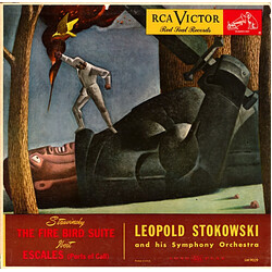 Leopold Stokowski And His Symphony Orchestra / Igor Stravinsky / Jacques Ibert The Fire Bird Suite • Escales Vinyl LP USED
