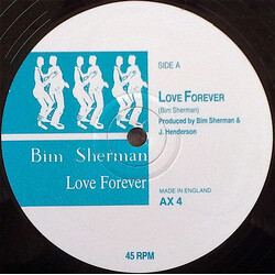 Bim Sherman Love Forever USED VINYL 12INCH 45 RPM