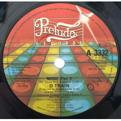 D-Train Music USED VINYL 7INCH 45 RPM SINGLE STEREO