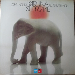 John Handy / Ali Akbar Khan Karuna Supreme Vinyl LP USED
