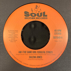 Salena Jones Am I The Same Girl (Soulful Strut) / Right Now USED VINYL 7INCH 45 RPM SINGLE STEREO